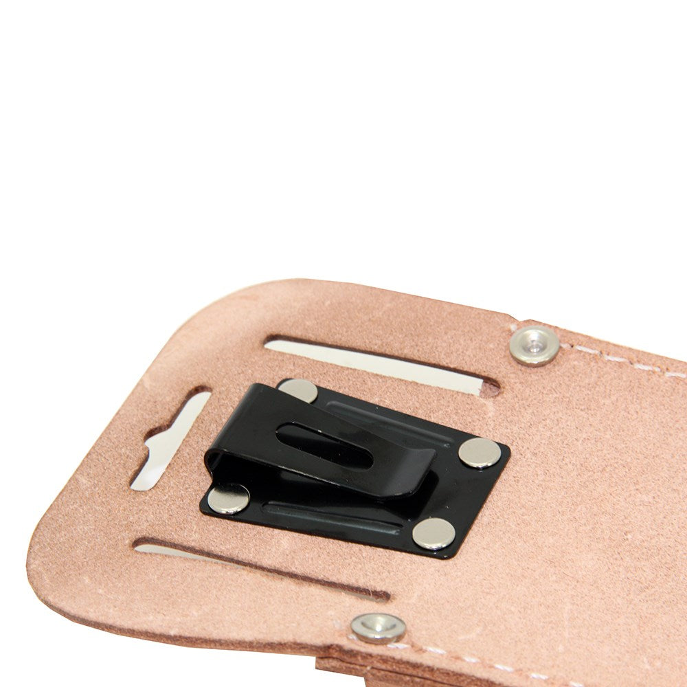 Étui professionnel en cuir pour sécateur de jardin avec clip ceinture