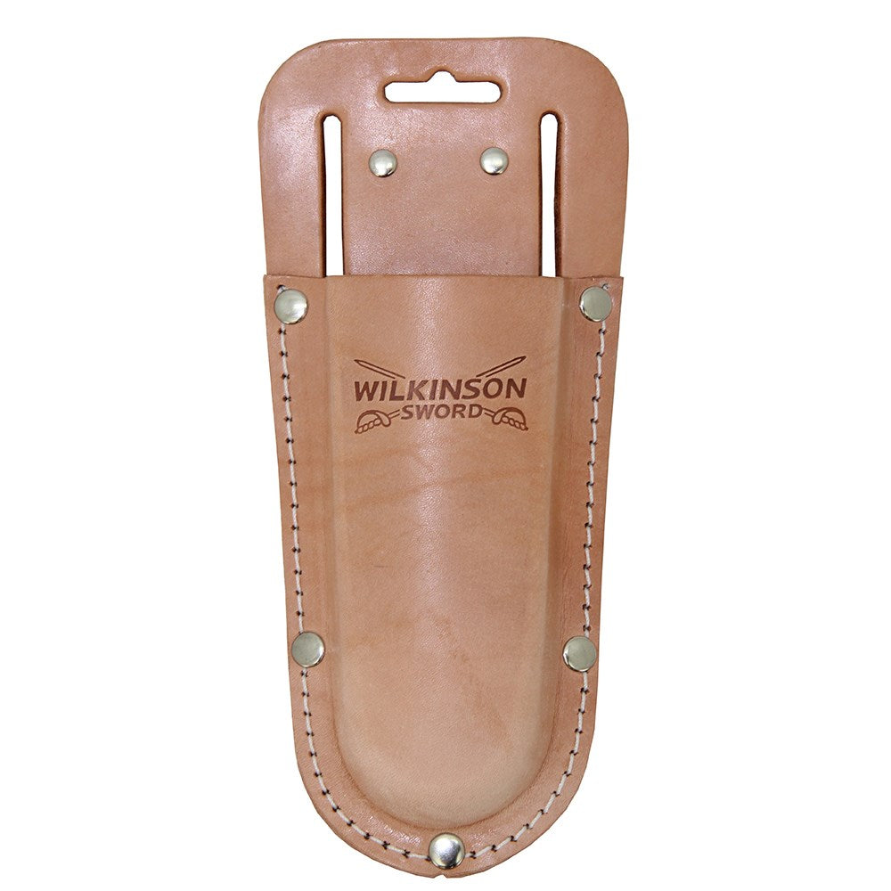 Étui professionnel en cuir pour sécateur de jardin avec clip ceinture