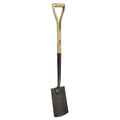 Bêche de jardin Heritage avec lame en acier forgé monobloc et manche en frêne