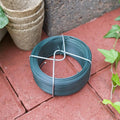 Fil de jardin galvanisé léger 50 m Bobine verte Fil d'attache