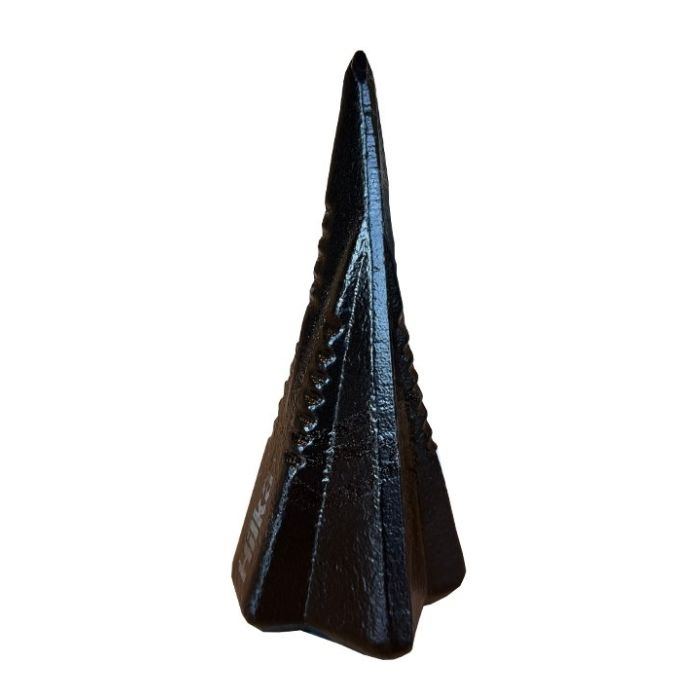 Coin éclateur diamant 1,6 kg, acier forgé robuste, noir
