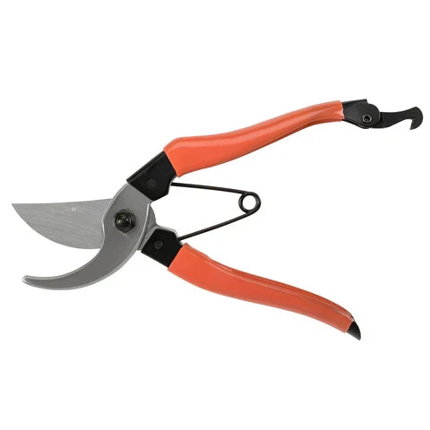 Sécateur de dérivation rouge, lame tranchante professionnelle, outil de jardinage