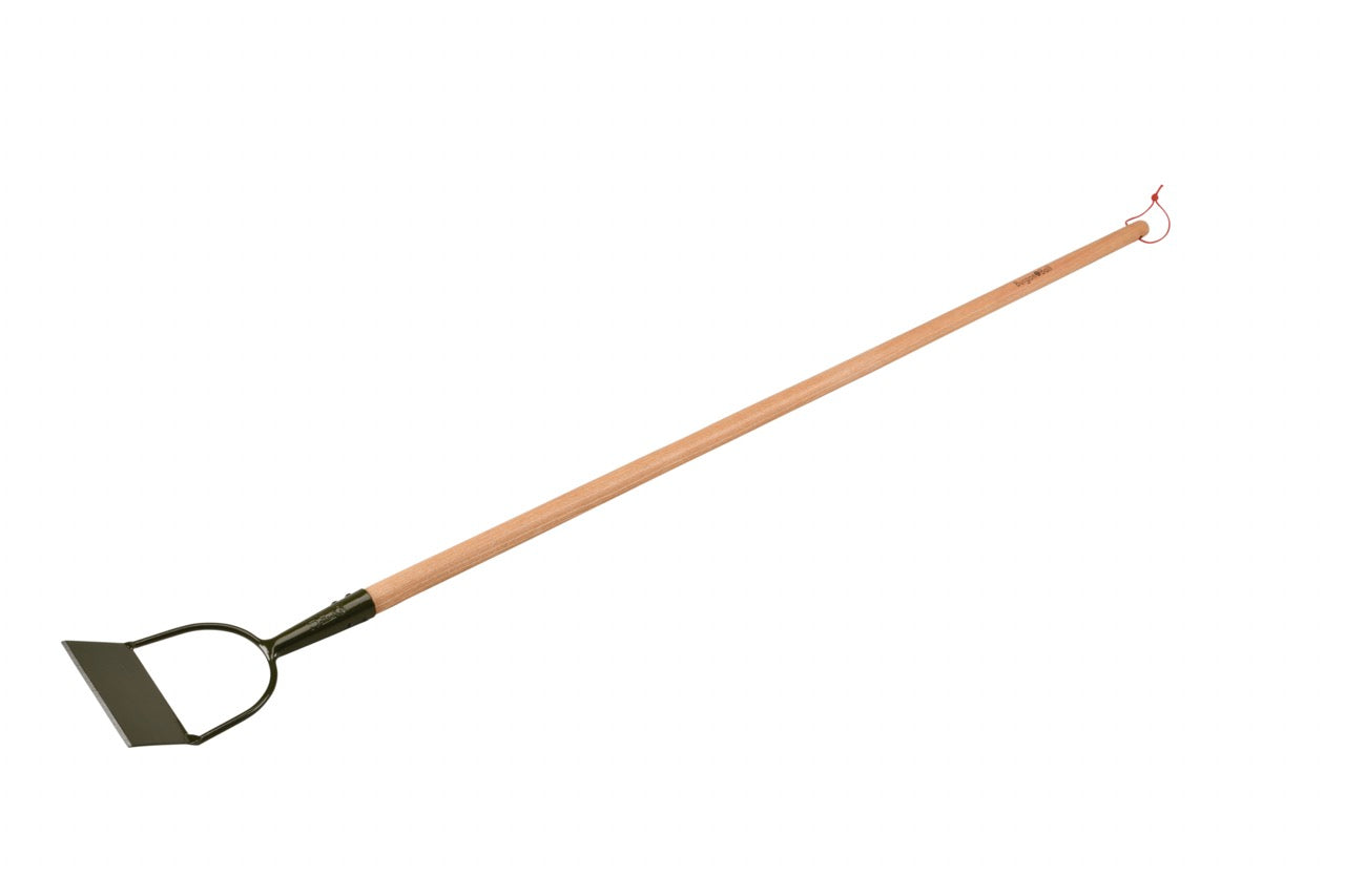 Binette hollandaise Boron Green à long manche et lame en acier inoxydable pour jardinage