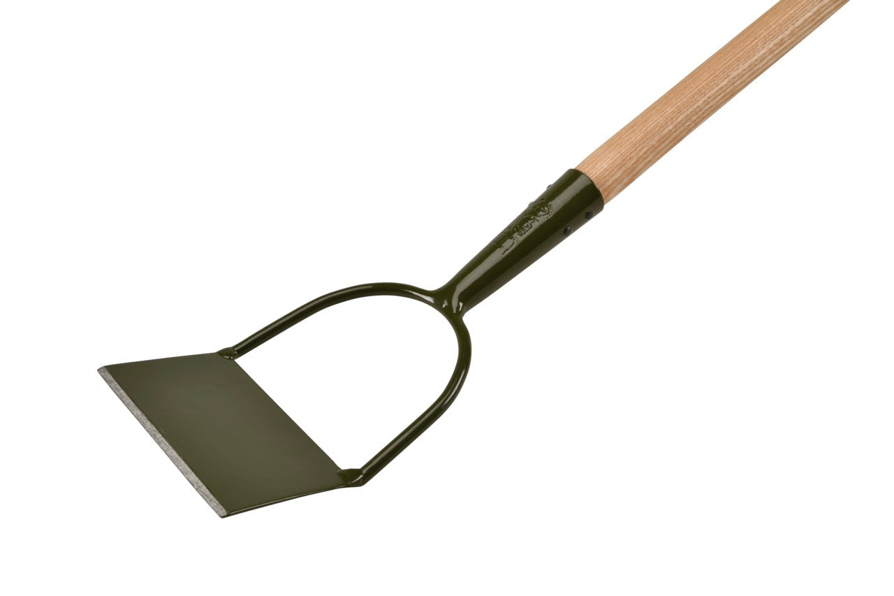 Binette hollandaise Boron Green à long manche et lame en acier inoxydable pour jardinage